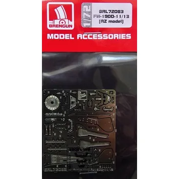 Plastikový model Brengun 1/72 FW-190D-11/13 - detail PE set (AZMO)