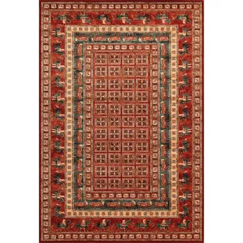 Koberec Kusový koberec vlněný Osta Kashqai 4301 300 červený Rozměr: 80x160 cm