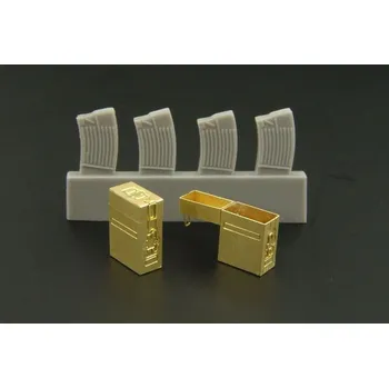 Plastikový model Hauler 1/48 2cm FLAK magazines and boxes