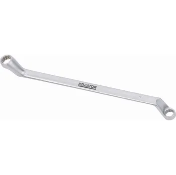 Klíč Vyhnutý očkový klíč KREATOR KRT501102 - 8x9mm, DIN838, chrom-vanadová ocel