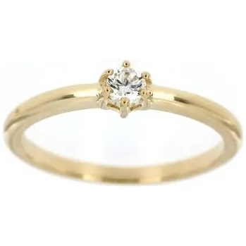 Prsten Zlatnictví U Kostela Dámský zlatý prsten se zirkonem GR032 50 2031-18210414