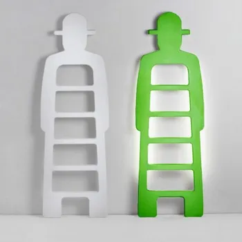 Taburet SLIDE Designová svítící police MR GIO LIGHT - LP MRG208, Barva (official) Žlutá