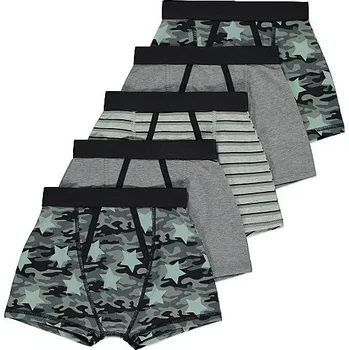 Chlapecké spodní prádlo GEORGE CHLAPECKÉ TRENÝRKY "CAMO" Barva: šedá, Velikost: 13-14 let (164)