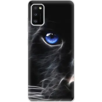 Pouzdro na mobilní telefon Odolné silikonové pouzdro iSaprio - Black Puma - Samsung Galaxy A41