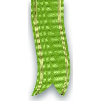 Stuha Smuteční stuha mramorová s metalem 68190 7 cm x 100 m - 11 olivově zelená