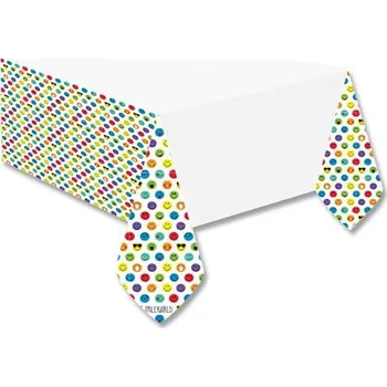Jednorázový ubrus Papírový ubrus Smiley World 115 x 175 cm