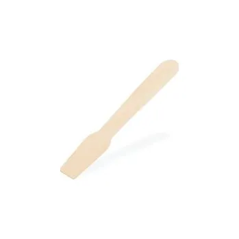 Jednorázové nádobí SAHM Zmrzlinová lžička ze dřeva 9,5cm - 500ks/bal 100026045
