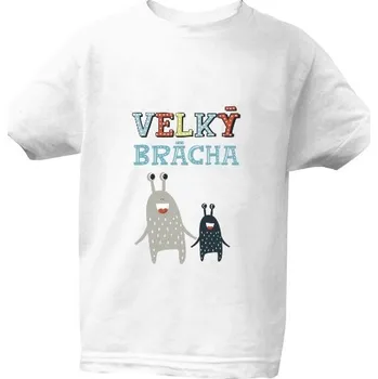 Pánské tričko Tričko s potiskem Velký brácha - příšerky dětské