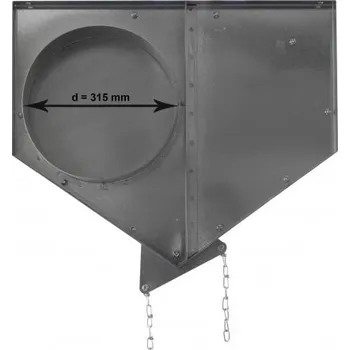 Uzávěr výškový UV315, s řetízkem