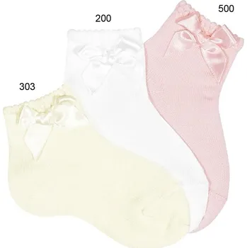 Cóndor Condor dětské ponožky bílé 27304_200 Velikost: 000 / 0 - 3 měsíce