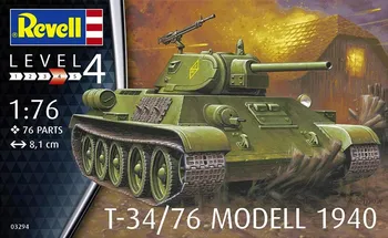 Plastikový model Revell T-34/76 Modell 1940 1:76