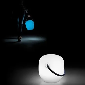 Stojací lampa EURO 3 PLAST S.p.A. Přenosná designová lampa Roaming Light - 8275, , Varianta Napájení pomocí solárního panelu