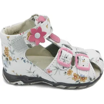 Dívčí sandály Dětské letní sandálky Essi S 3040 květinové Velikost: 20 (EU)