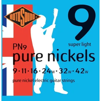 Struna pro hudební nástroj Rotosound PN9 Struny pro elektrickou kytaru