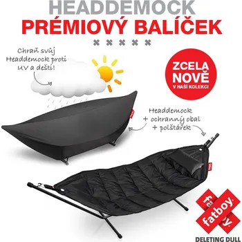 Houpací síť Fatboy Headdemock Deluxe černá