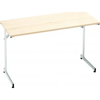 Jídelní stůl AJprodukty Skládací kongresový stůl Claire, 1200x600 mm, bříza, chrom 143571