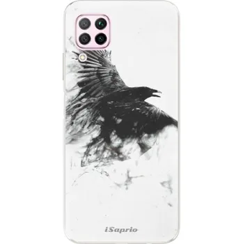 Pouzdro na mobilní telefon Odolné silikonové pouzdro iSaprio - Dark Bird 01 - Huawei P40 Lite