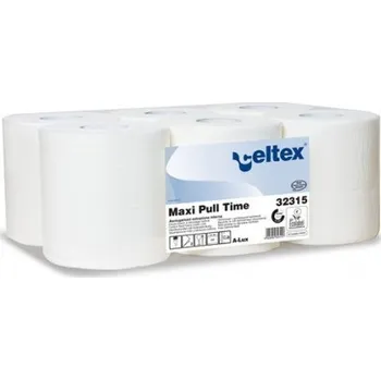 Papírový ručník CELTEX Ručník v roli Maxipull Time se středovým odvíjením, návin 135 m, 6 rolí CEL/32315