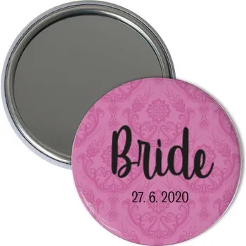 Svatební dekorace Zrcátko s potiskem Zrcátko Bride