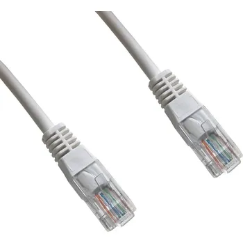 Síťový kabel DATACOM Patch cord UTP cat5e 1M bílý