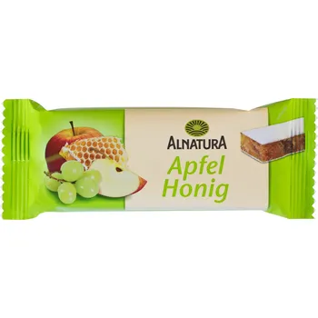 Alnatura - OVOCNÁ tyčinka JABLKO A MED 40g - Německo!