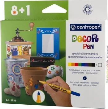 Sada popisovačů DECOR PEN 8+1