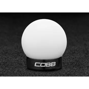 Hlavice řadicí páky COBB Hlavice řadící páky pro Ford Mustang 2015-2019 Bílá hlavice/Stealth Black