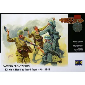 Plastikový model Master Box 1/35 Hand-to-hand fight (1941-1942)