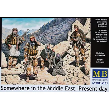 Plastikový model Master Box 1/35 Somewhere in the Middle East (5 fig.)