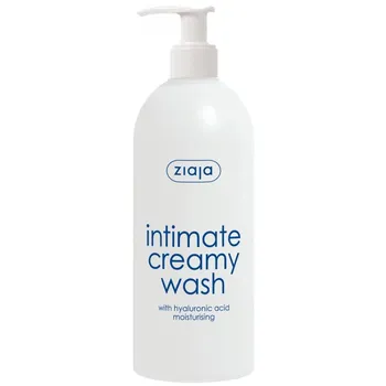 Intimní hygienický prostředek Ziaja Intimate Creamy Wash krémová intimní hygiena s kyselinou hyaluronovou 500 ml