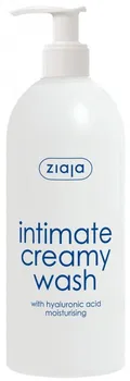 Intimní hygienický prostředek Ziaja Intimate Creamy Wash krémová intimní hygiena s kyselinou hyaluronovou 500 ml