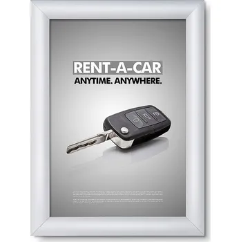 Rám na obraz Klaprám A5, ostrý roh, profil 20mm