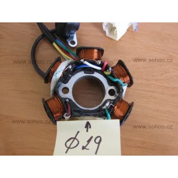 Motobaterie Sohoo Stator zapalování na pitbike dirtbike ATV - 6/2/29