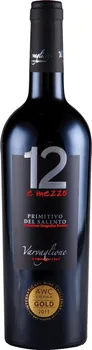 Víno Varvaglione Primitivo del Salento 12 E Mezzo 2017 0,75 l
