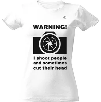 Dámské tričko Tričko s potiskem Nebezpečná fotografka dámské