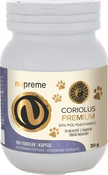 Nupreme Coriolus Premium extrakt 100 cps.