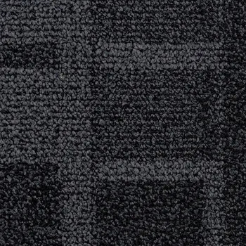 Koberec Kobercové čtverce Desso Essence Maze 9991 - černý