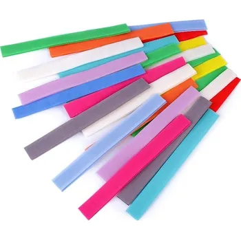 Zip Suchý zip střihaný 2x20 cm 25 párů - 3 mix světlý