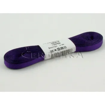 Stuha Stuha taftová 6mm stř. fialová