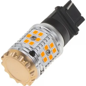 Povinná bezpečnostní výbava LED T20 (3156) oranžová, CAN-BUS, 12-24V, 30LED/3030SMD