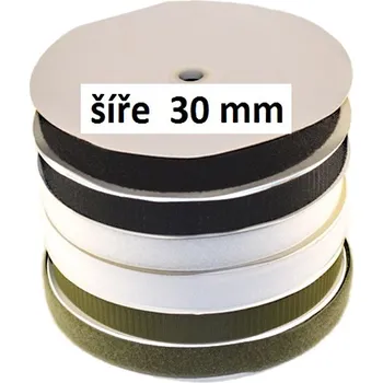 Suchý zip šíře 30 mm