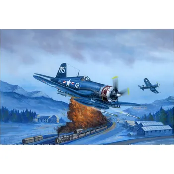 Plastikový model Hobby Boss F4U-4 Corsair Late