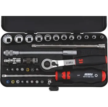 Gola sada WURTH GOLA SADA NÁSTRČNÝCH KLÍČŮ 1/4" 34 ks v sadě