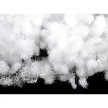 Výplň do polštáře Kuličková výplň z dutého vlákna bělené 5 kg - bílá