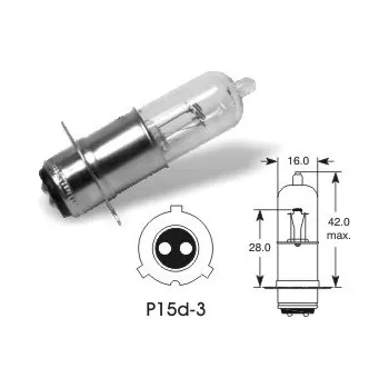 Autožárovka 12V 35-35W halogen P15d-3, Elta