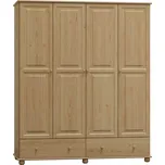 Max-i Šatní skříň ze dřeva JOHANSSON NORE Zvolte barvu:: moření olše, Šířka: 160 cm