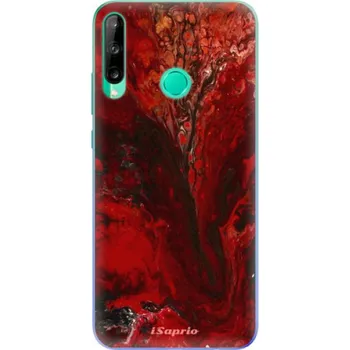 Pouzdro na mobilní telefon Odolné silikonové pouzdro iSaprio - RedMarble 17 - Huawei P40 Lite E