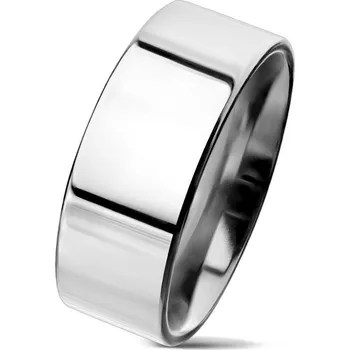 Prsten NSS3004 Prsten chirurgická ocel, šíře 8 mm (65)
