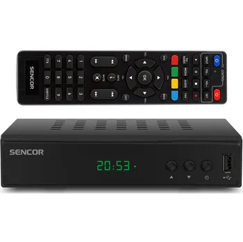 Set top box Sencor SDB 5003T + učicí se dál. ovladač