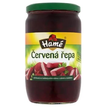 konzervovaná zelenina Hamé Červená řepa 640 g